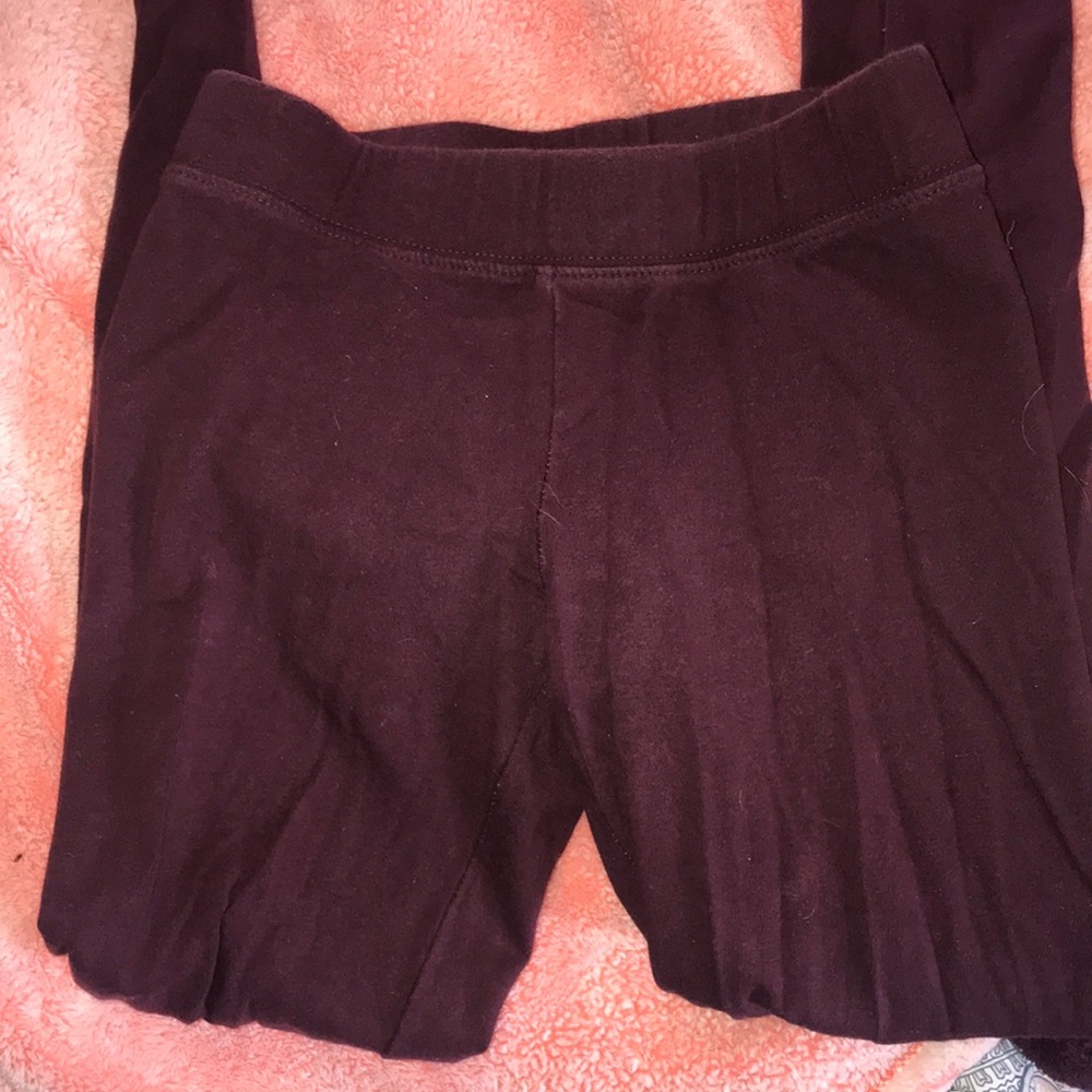 Maroon AE leggings